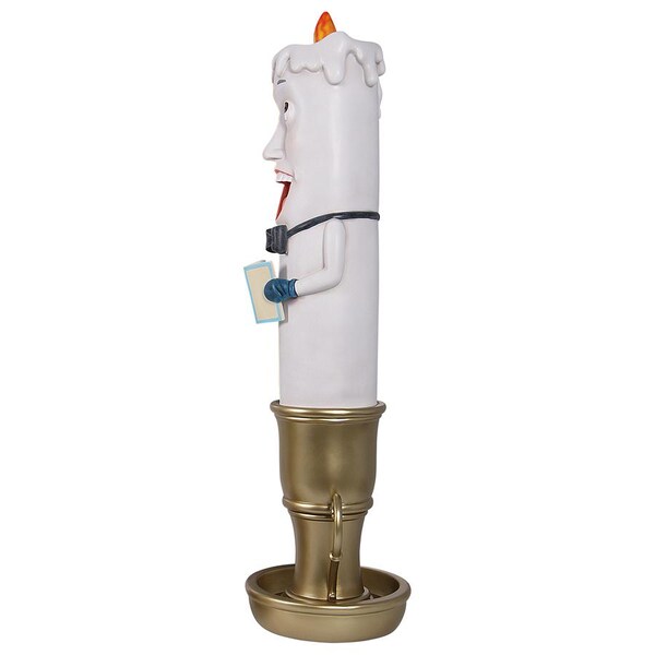 Design Toscano Holiday Luminary Welcoming Candle Door Sentry Statue: Hans - NE200003