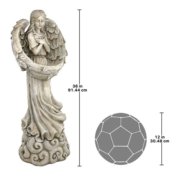 Design Toscano Surrounded by the Wings of Love Angel Statue - FU85924