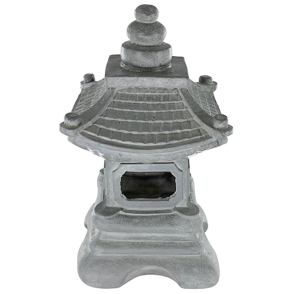 Design Toscano Chengdu Pagoda Asian Lantern Statue: Set of Two - AL920001