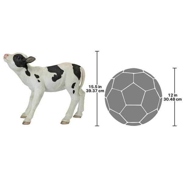 Design Toscano Clarabelle the Cow Farm Animal Statue - JQ5999