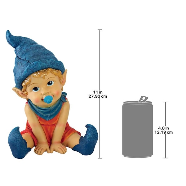 Design Toscano Archibald the Baby Gnome Statue - QM2693470