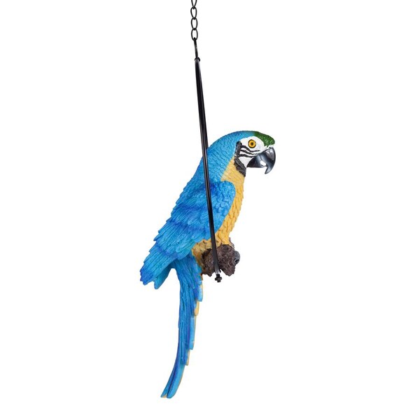 Design Toscano Polly in Paradise Parrot on Ring Perch: Medium, PK 2 - QL912820