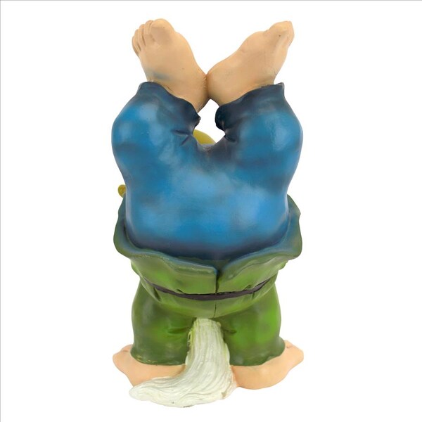 Design Toscano Handstand Henry the Garden Gnome Statue - QM2432000