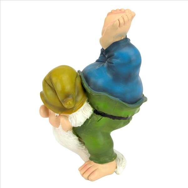 Design Toscano Handstand Henry the Garden Gnome Statue - QM2432000