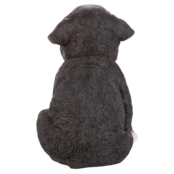 Design Toscano Border Collie Puppy Partner Collectible Dog Statue - JQ111032