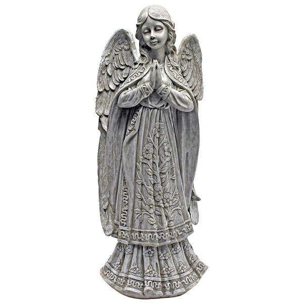Design Toscano Angelic Messenger Garden Angel Statue - QM1932210