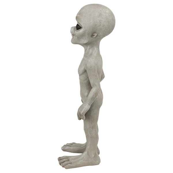 Design Toscano The Out-of-this-World Alien Extra Terrestrial Statue: Small - LY815032