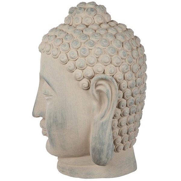 Design Toscano Spiritual Meditation Buddha Head Statue - FU82264