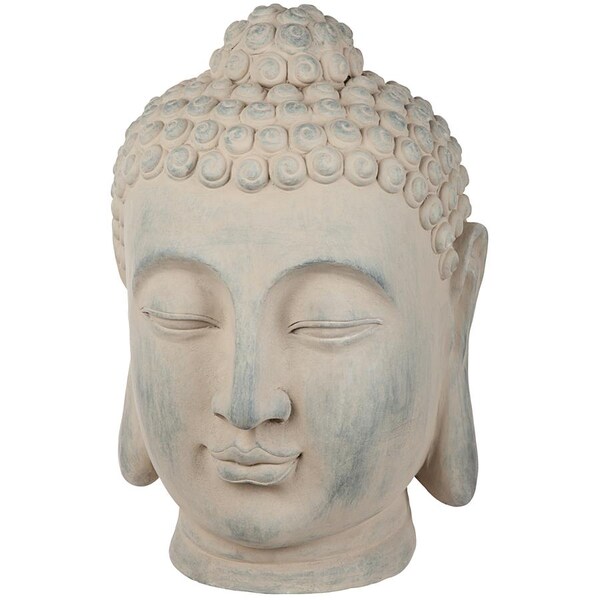 Design Toscano Spiritual Meditation Buddha Head Statue - FU82264