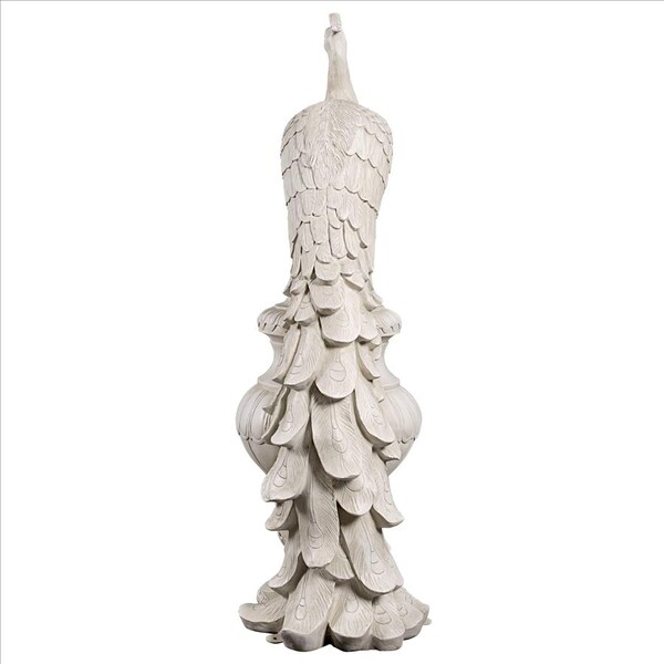 Design Toscano Staverden Castle Peacock on an Urn Garden Statue by artist Henk van der Eljk - NE180180