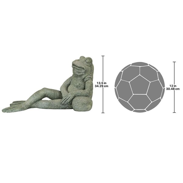 Design Toscano The Most Interesting Toad in the World Frog Garden Statue - FU84648