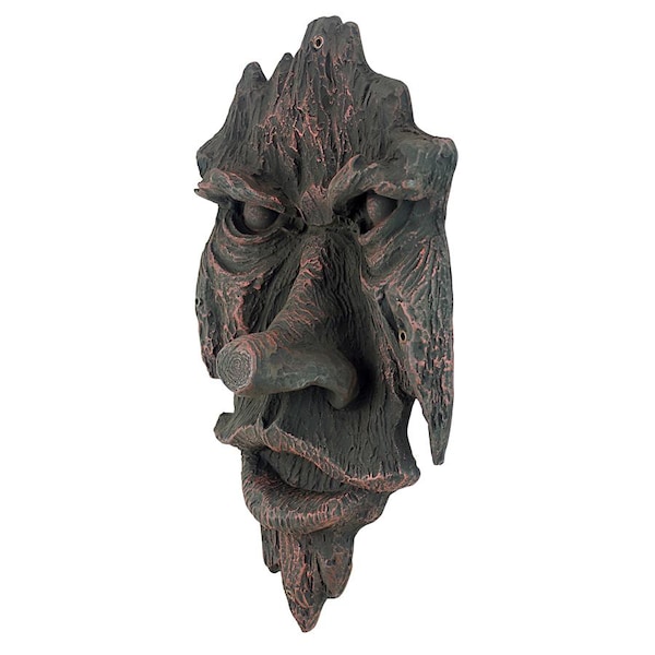 Design Toscano The Spirit of Nottingham Woods: Greenman Tree Sculpture - DB33001