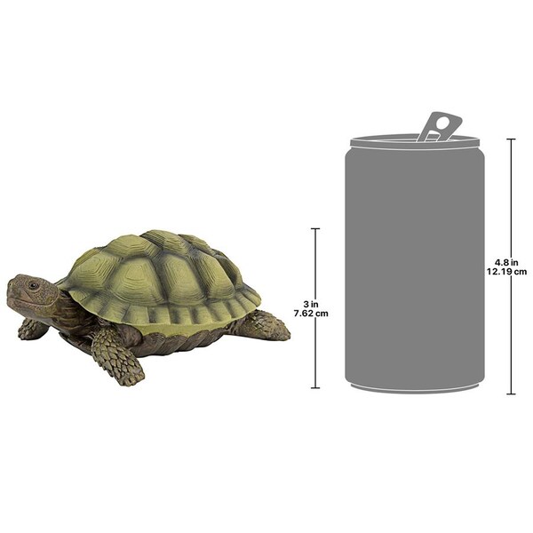 Design Toscano Gilbert, the Box Turtle Statues: Set of Two - QM91887611