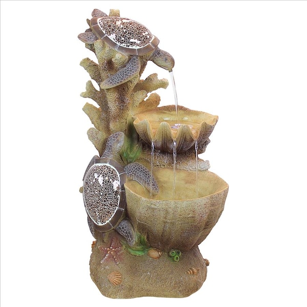 Design Toscano Turtle Cove Cascading Sculptural Fountain - SS1646