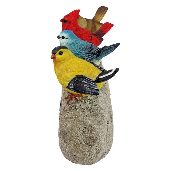 Design Toscano Birdy Welcome Garden Stone Statue: Large - QM21001