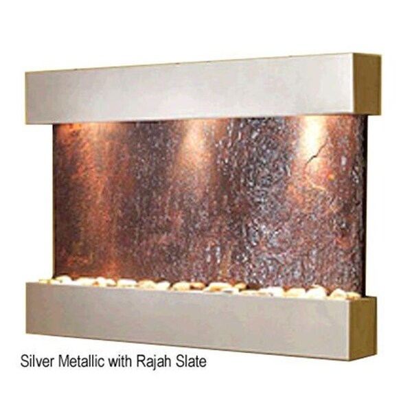 Adagio Adagio RCS4504 Reflection Creek - Rajah Natural Slate Wall Fountain - RCS4504