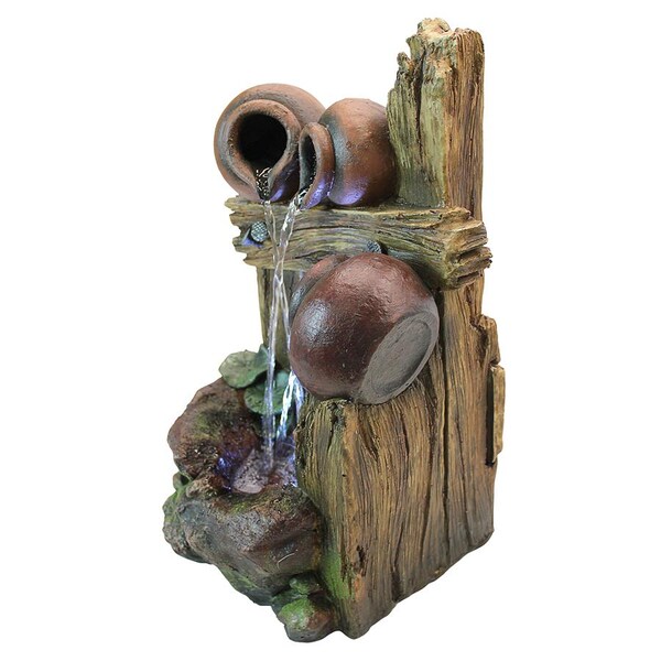 Design Toscano The Cascading Urns of Ravello Illuminated Garden Fountain - QN164013