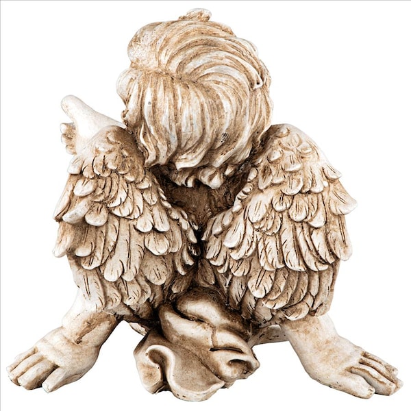Design Toscano Pause for Repose Garden Angel Statue - QL21515