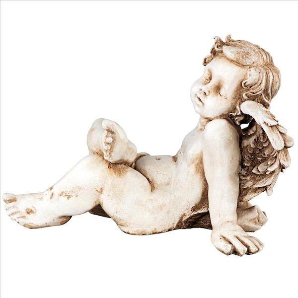 Design Toscano Pause for Repose Garden Angel Statue - QL21515