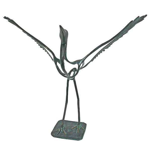 Design Toscano Winged Salute to the Sun Bronze Statue - AF19065
