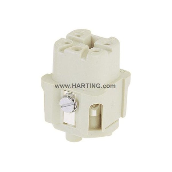 Harting Han A 04 Pos. F Tornillo de inserción, PK 10 - 09200042711