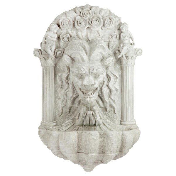 Design Toscano House of York Lion Sculptural Fountain - KY207