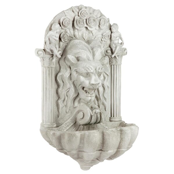Design Toscano House of York Lion Sculptural Fountain - KY207