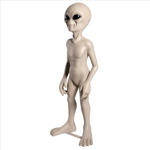 Design Toscano The Out-of-this-World Alien Extra Terrestrial Statue: Giant - NE150328