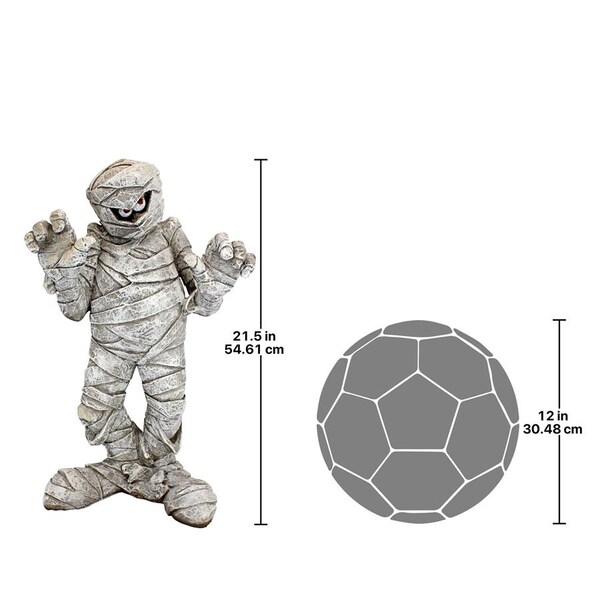 Design Toscano Wrapped Too Tight Garden Mummy Statue - HF550413
