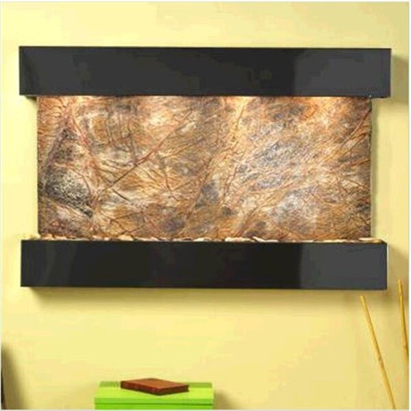 Adagio Adagio SSS1506 Sunrise Springs - Brown Rainforest Marble Wall Fountain - SSS1506
