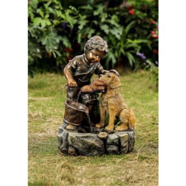 Jeco Boy Play with Dog Fountain - FCL168