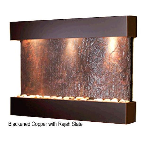 Adagio Adagio RCS1504 Reflection Creek - Rajah Natural Slate Wall Fountain - RCS1504
