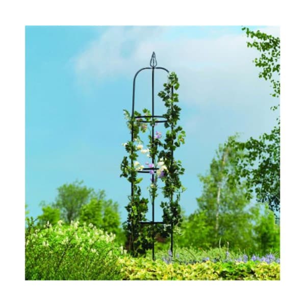 Classic Accessories Easy Garden Obelisk Decorative, Black - VE3271615