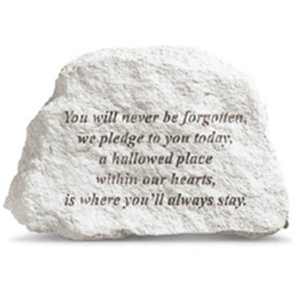 Kay Berry Garden Accents - You will never be forgotten - KA313625