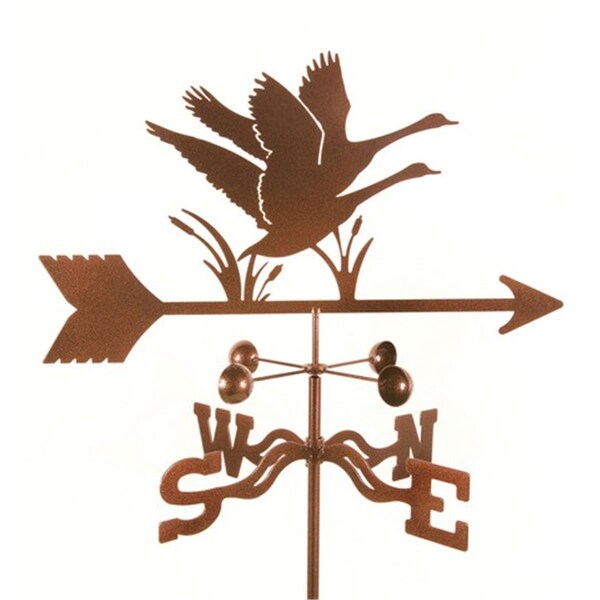 Classic Accessories Geese Bird Weathervane with Garden Mount - VE2127495