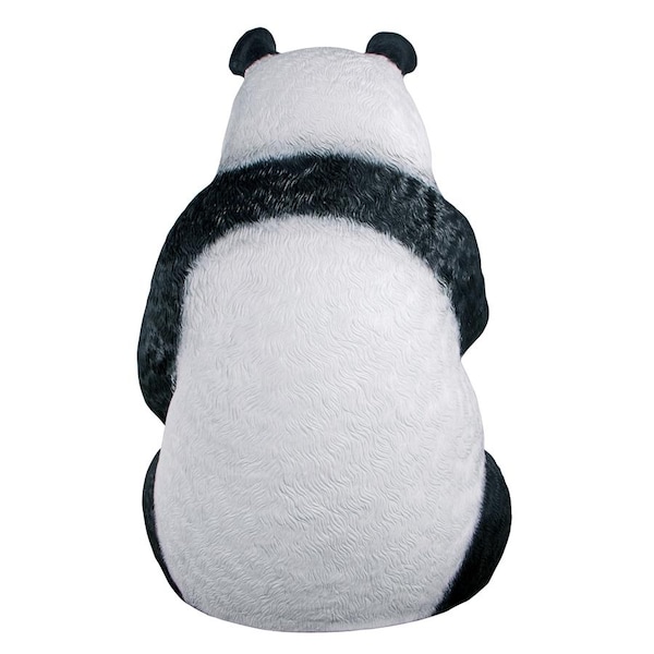 Design Toscano Fantong Oversized Giant Panda Bear Statue with Paw Seat - NE160039