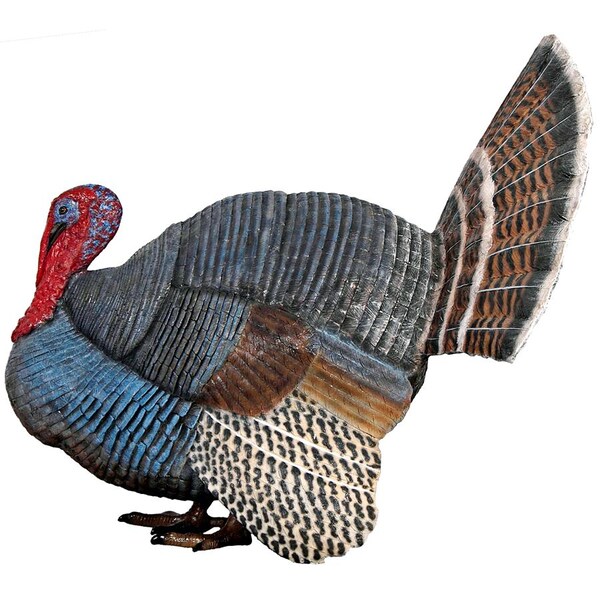 Design Toscano Wild Tom Turkey Grand Scale Animal Statue - NE100126