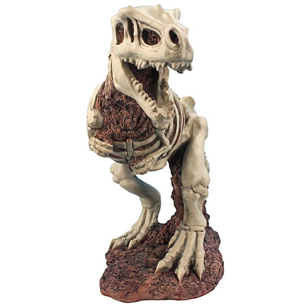 Design Toscano Bad to the Bone, Jurassic T-Rex Raptor Dinosaur Statue - JQ6481
