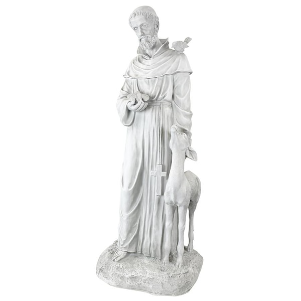 Design Toscano Saint Francis of Assisi, Patron Saint of Animals Garden Statue - KY1336