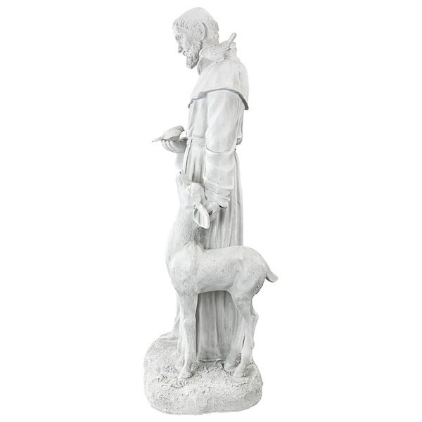 Design Toscano Saint Francis of Assisi, Patron Saint of Animals Garden Statue - KY1336