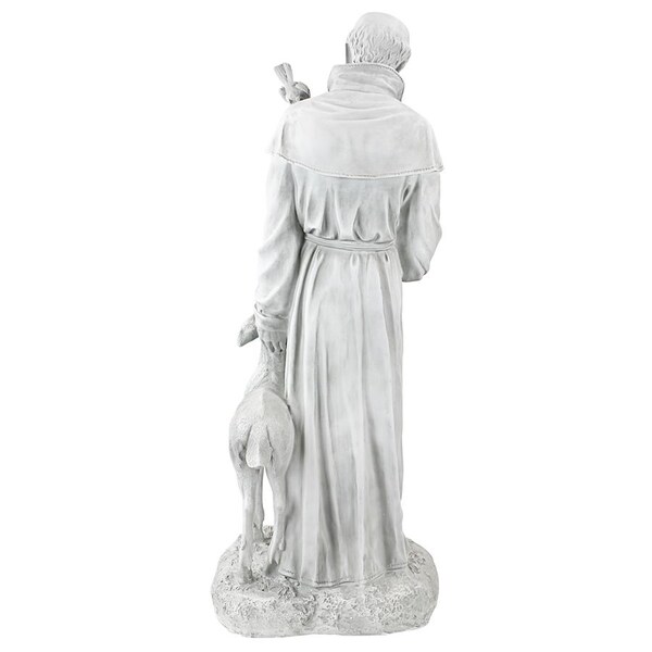 Design Toscano Saint Francis of Assisi, Patron Saint of Animals Garden Statue - KY1336