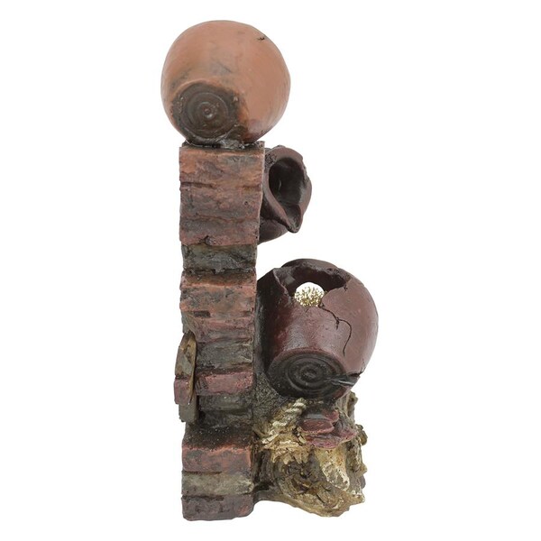 Design Toscano Villa La Piccolina Cascading Urns Illuminated Garden Fountain - QN154039