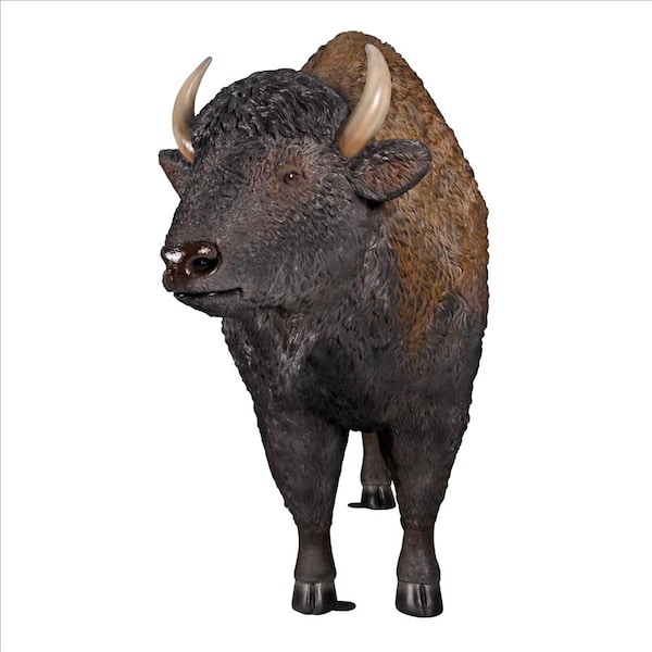 Design Toscano Large Scale Buffalo of the Great Plains Statue - NE170229