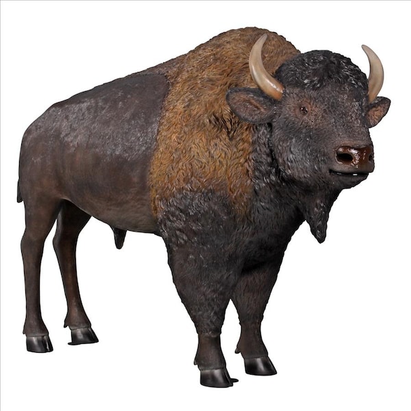Design Toscano Large Scale Buffalo of the Great Plains Statue - NE170229