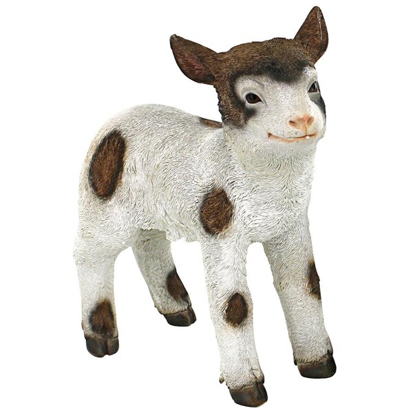 Design Toscano New Kids on the Farm Baby Goat Animal Statues: Romeo - QM23053