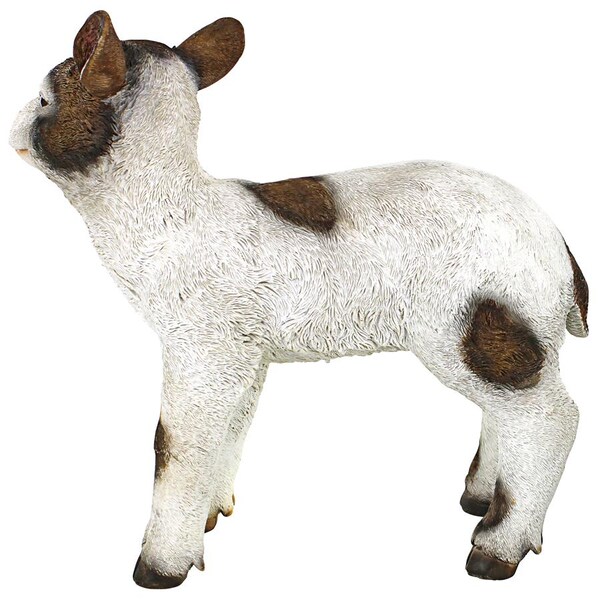 Design Toscano New Kids on the Farm Baby Goat Animal Statues: Romeo - QM23053