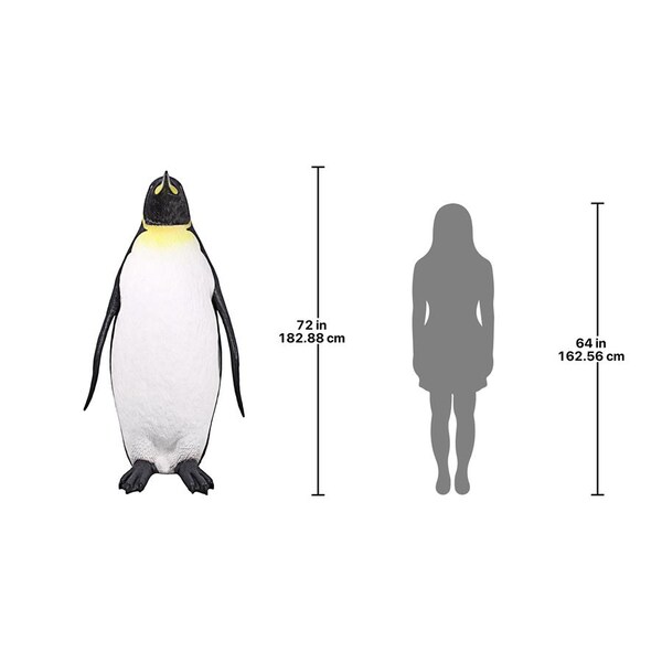 Design Toscano The Antarctic King Penguin Statue: Grande - NE170071