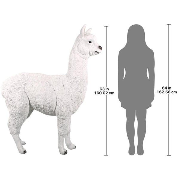 Design Toscano The Alpacalypse of Alpaca Garden Statues: Giant - NE80074