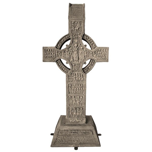 Design Toscano Muiredach High Celtic Cross Grand Scale Statue - NE110130