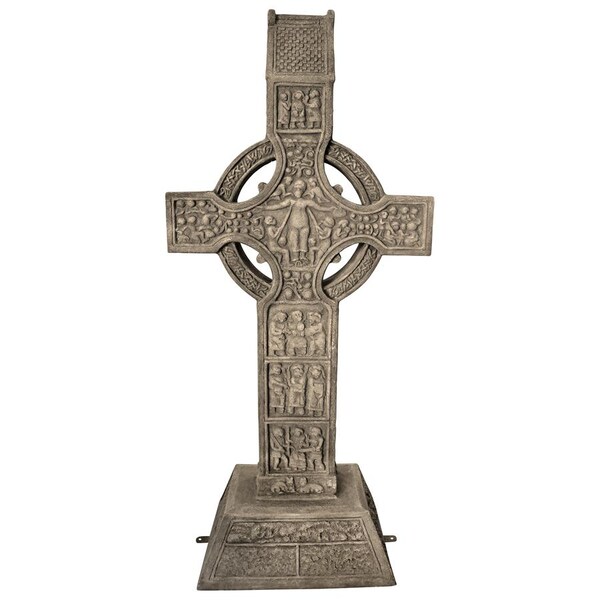 Design Toscano Muiredach High Celtic Cross Grand Scale Statue - NE110130